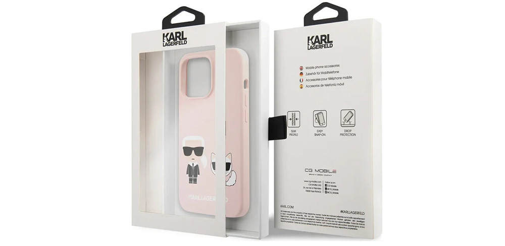 Чехол-накладка-Karl-Lagerfeld-Liquid-silicone-Karl's-Head-Hard-для-iPhone-13-Pro